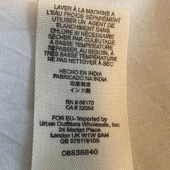 Free People Mia Embroidered Mini Dress Long Sleeves Fully Lined Size XS - Picture 16 of 16